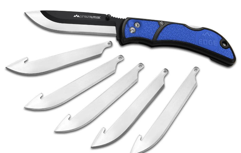 3.5" RAZOR Outdoor Edge EDC LITE KNIFE - Assorted Colors