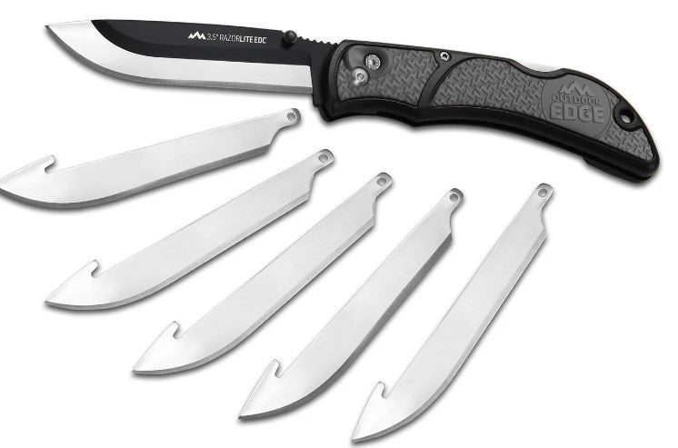 3.5" RAZOR Outdoor Edge EDC LITE KNIFE - Assorted Colors